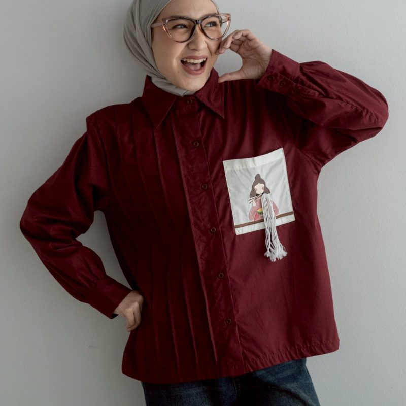 Hashi Shirt Red Cherry