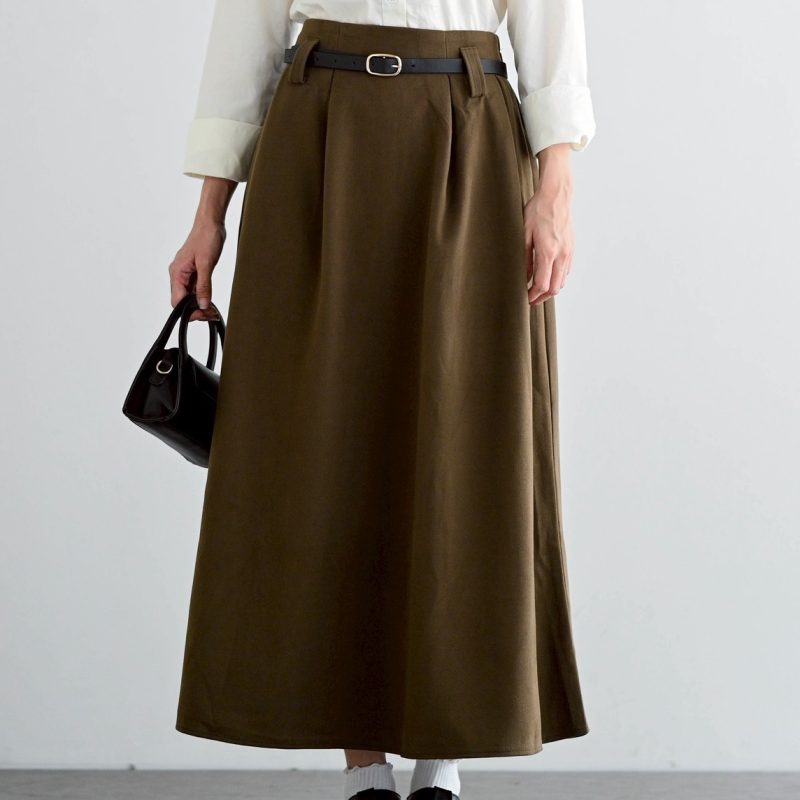 Selma Skirt Kode 379F Dark Brown
