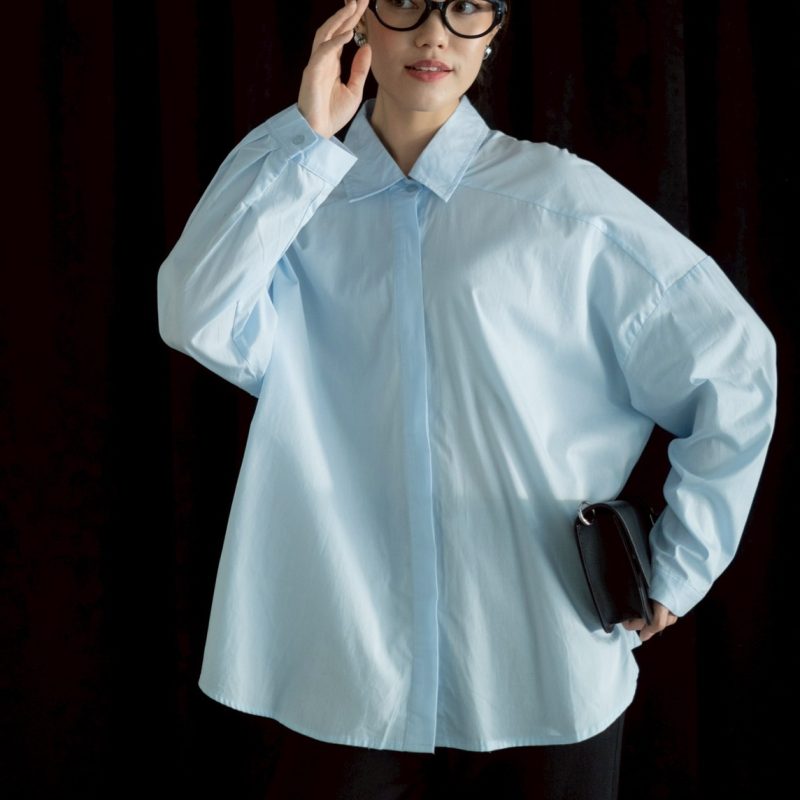 Adnan Shirt Kode K 042 Blue