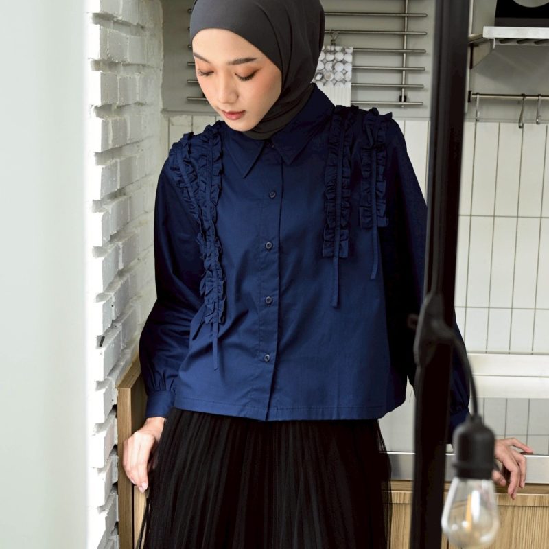 Kani Shirt Midnight Blue