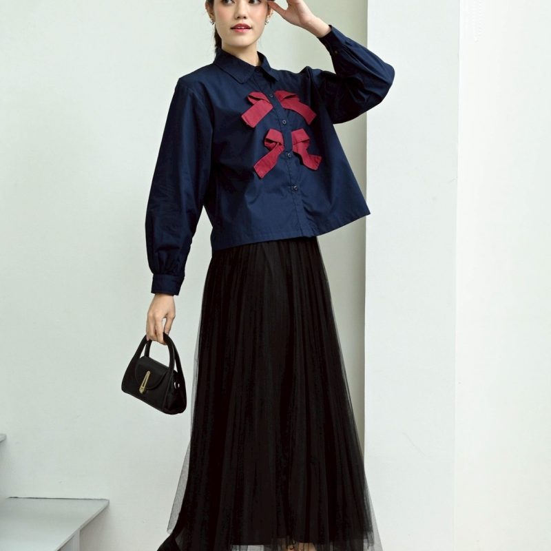 Soljin Shirt Midnight Blue