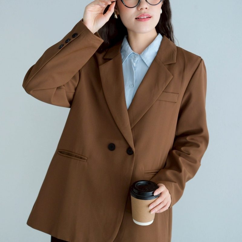 Zayra Blazer Kode 381G Brown